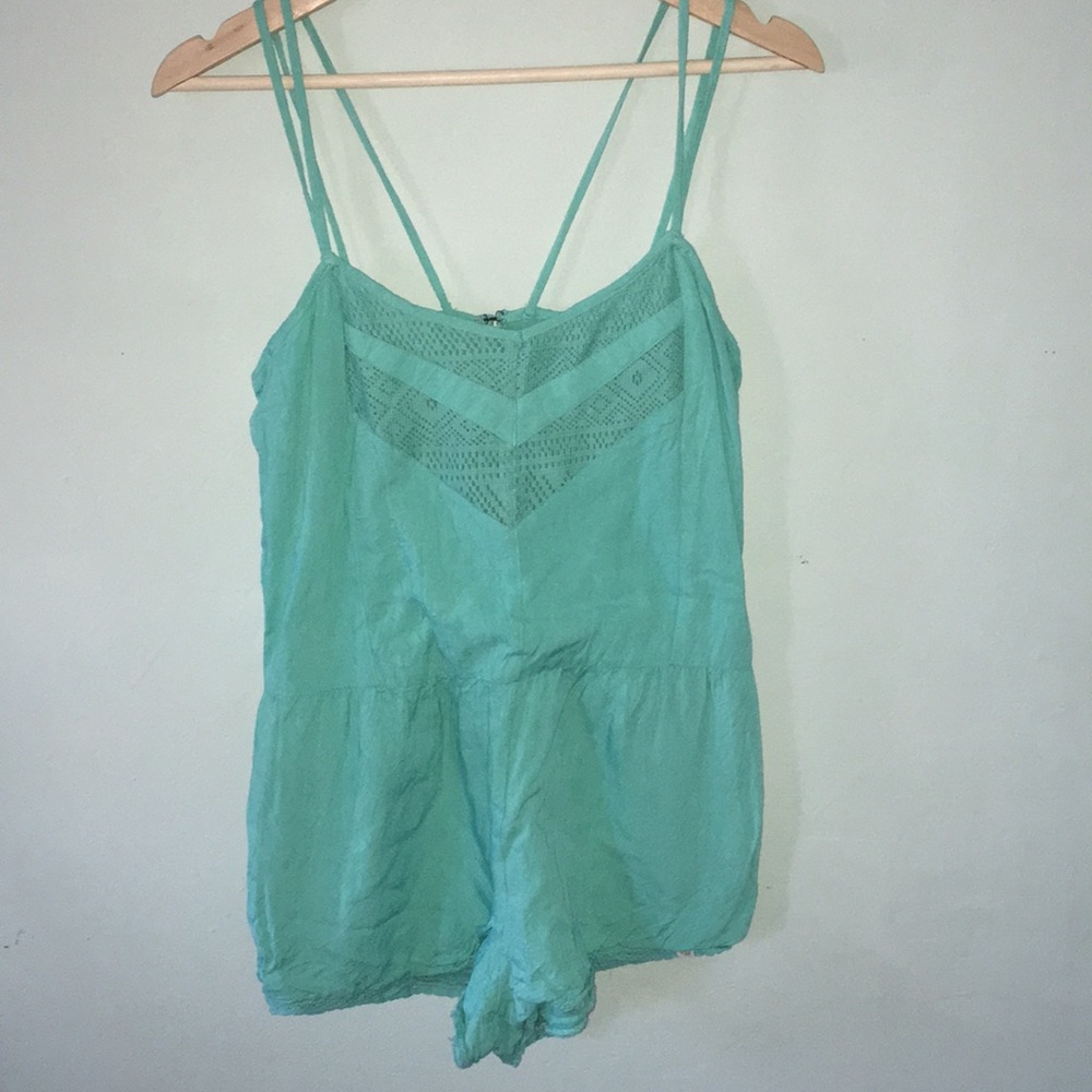 ❌SOLD❌Mint Romper